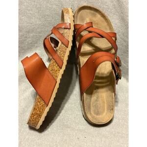 Bjorndal Women’s Size 8.5-9 Slip On Strappy Sandals